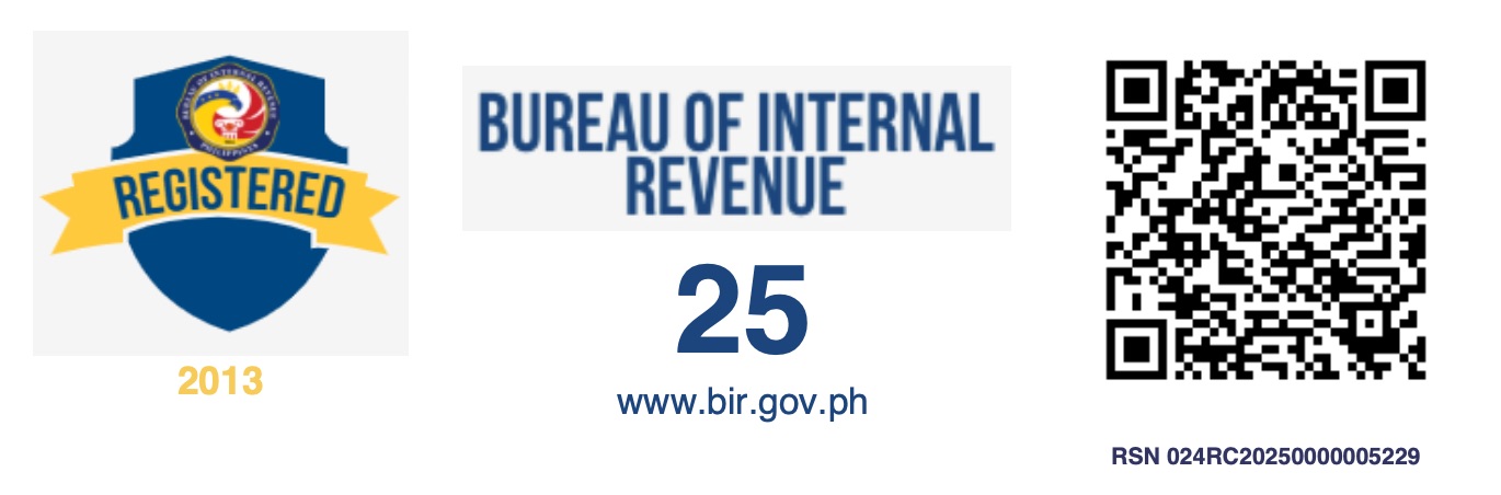BIR Registration Badge with QR Code